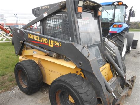 2007 new holland skid steer|new holland ls190 for sale.